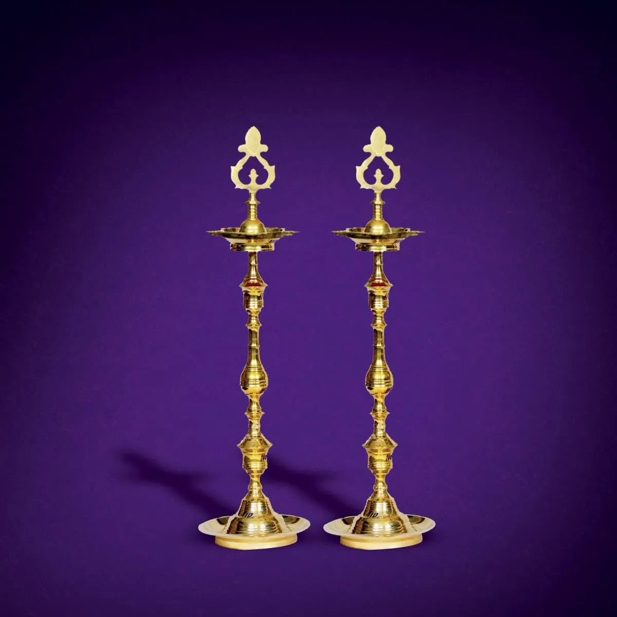 Brass KUTHU VILAKKU, Brass Lamps Diya DEEPAM for Pooja Best Lamps